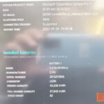Surface Pro7 バッテリー交換