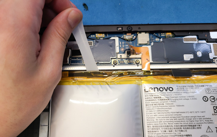 IdeaPad Duet Chromebook(CT-X636F)膨張バッテリー即日交換修理 