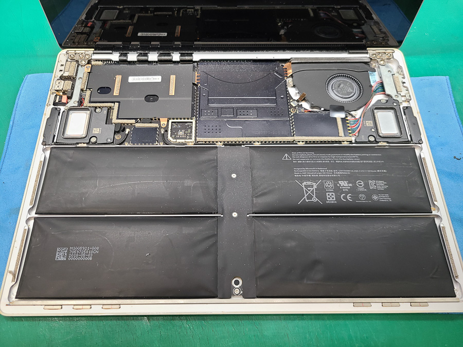 Surface Laptop2 膨張バッテリー交換修理【即日対応】 - タブレット 