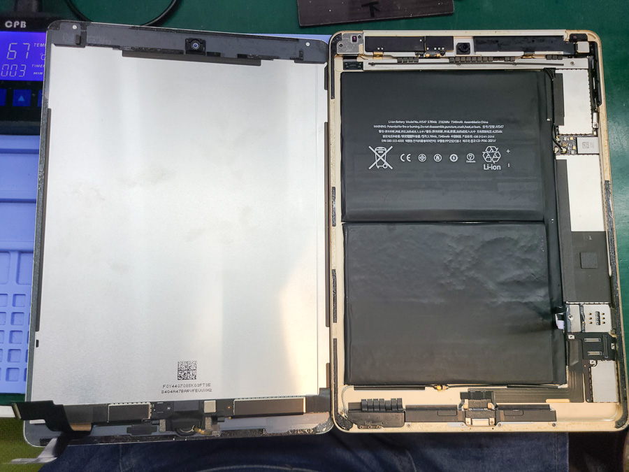iPad Air 2 膨張バッテリー交換修理【即日対応】 - タブレット修理専門 
