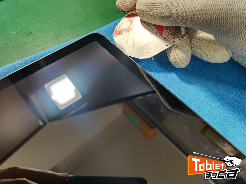 Samsung　Galaxy　Tab　S9　画面取り外し