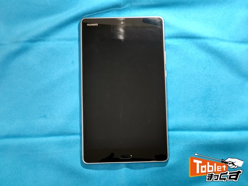 HUAWEI　MediaPad　M3　lite　8.0　バッテリー交換修理　滋賀