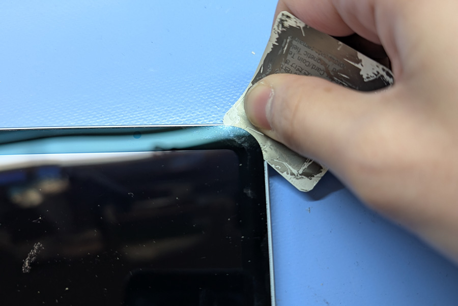iPad mini 7 落としてから画面の一部が映らない【即日画面交換修理 
