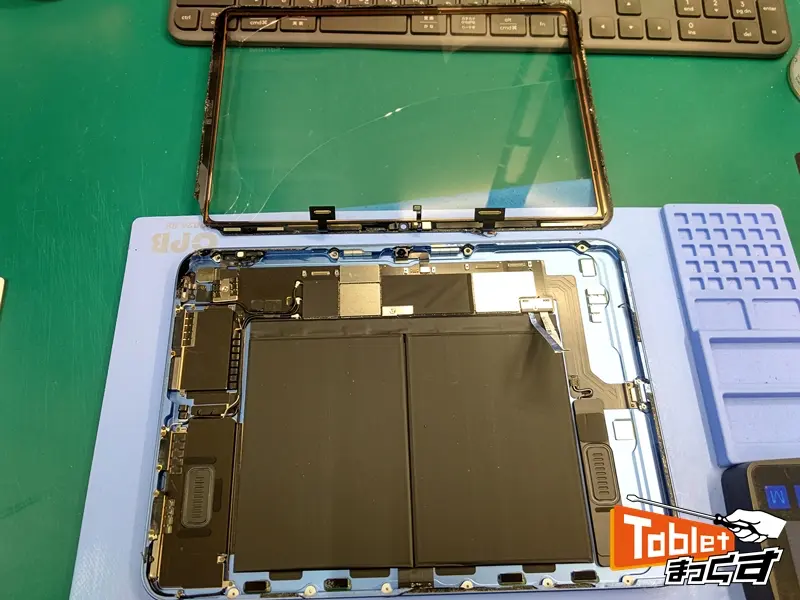 Apple　iPad　(第10世代)　画面　タッチパネル　取り外し
