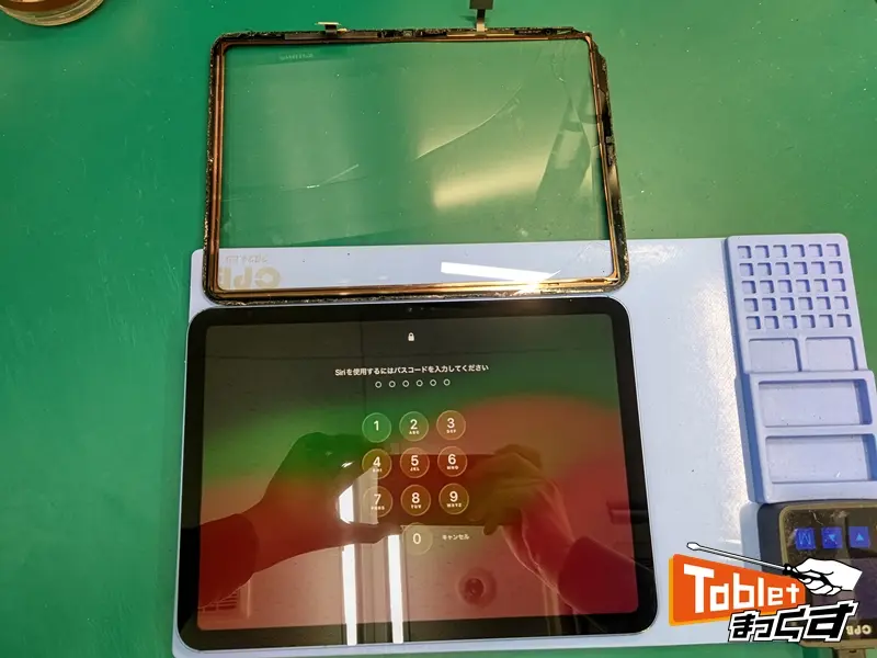 Apple　iPad　(第10世代)　タッチパネル交換修理 完了