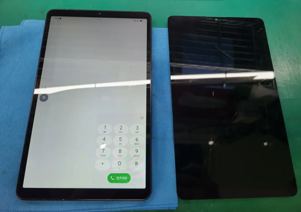 Lenovo Tab One　画面交換完了