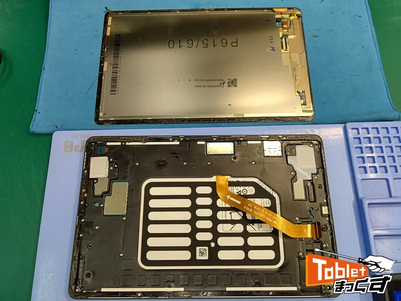 Galaxy Tab S6 Lite 画面取り外し