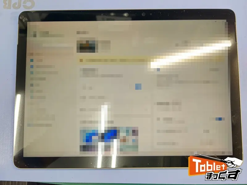 Microsoft Surface Go3 仮組みテスト