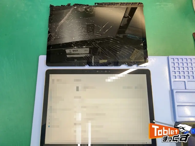 Microsoft Surface Go3 画面交換修理完了