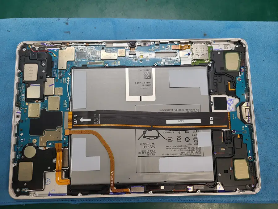 Galaxy Tab S7 画面の取り外し