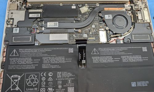 Surface Laptop Go2 電池持ちが悪くなった【即日バッテリー交換修理】-06